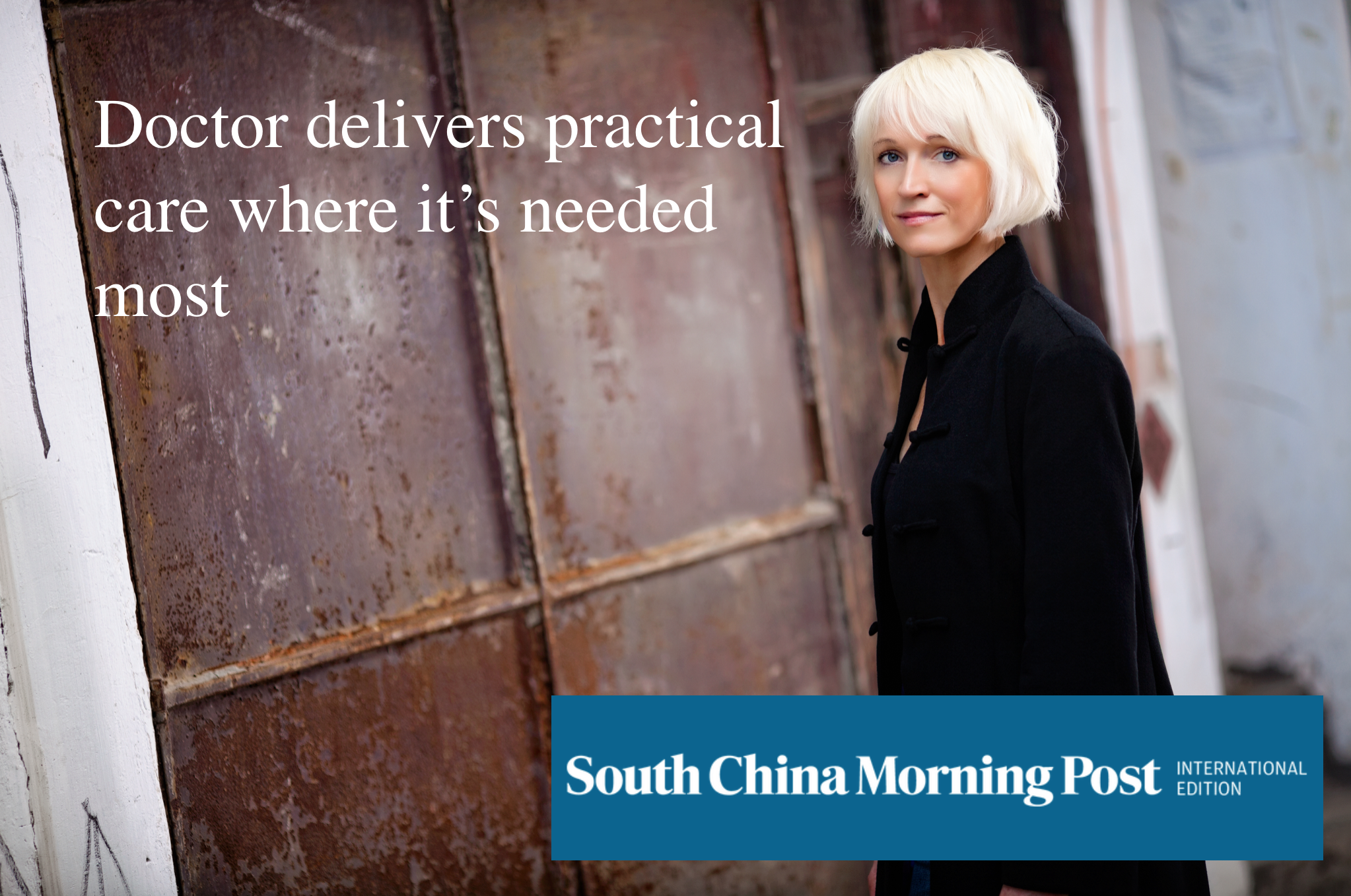Dr Marie Charles feature interview for the South China Morning Post